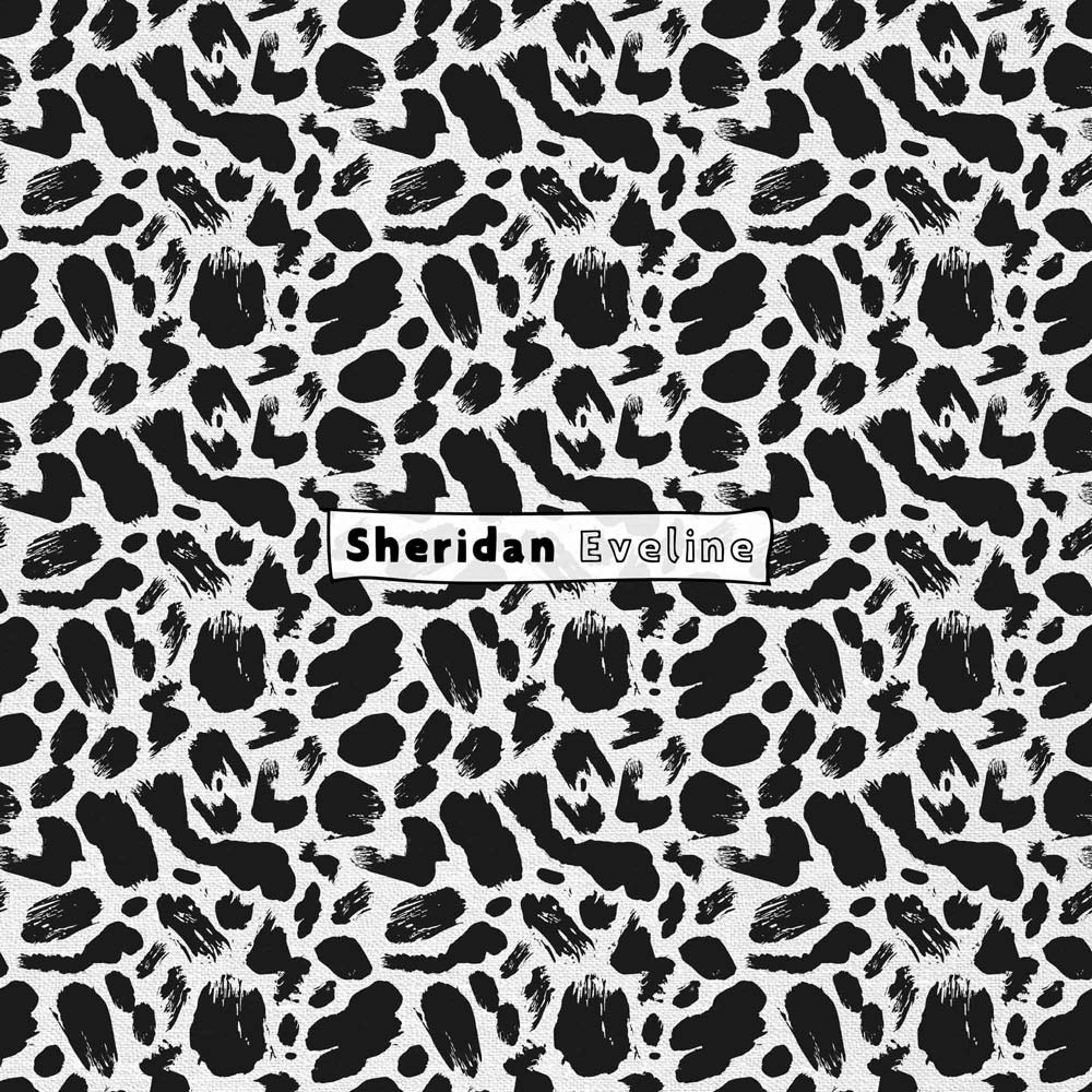 Wild Cat Fur Pattern Available For License. Australian Surface Pattern Designer Sheridan Eveline.