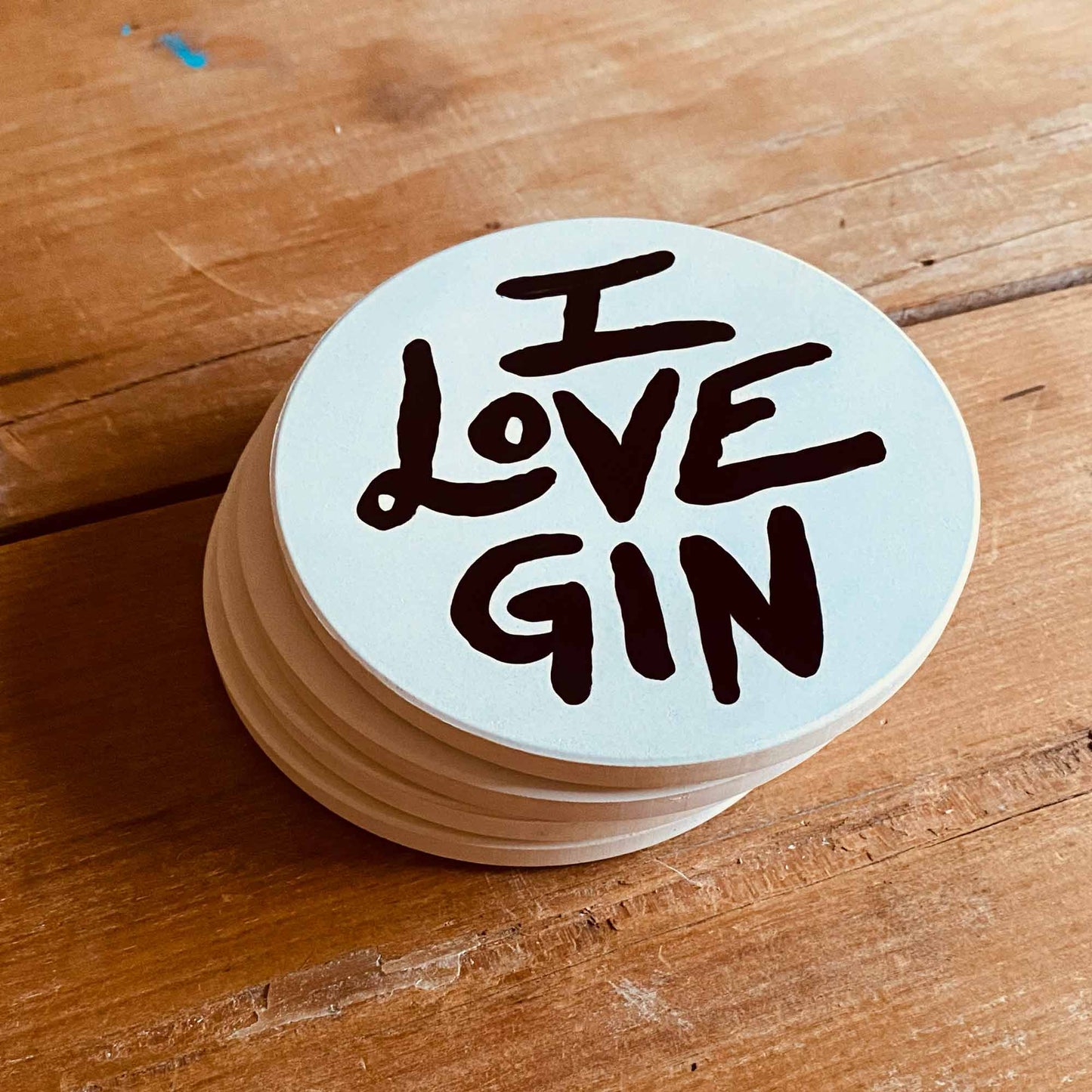 I Love Gin - Coaster