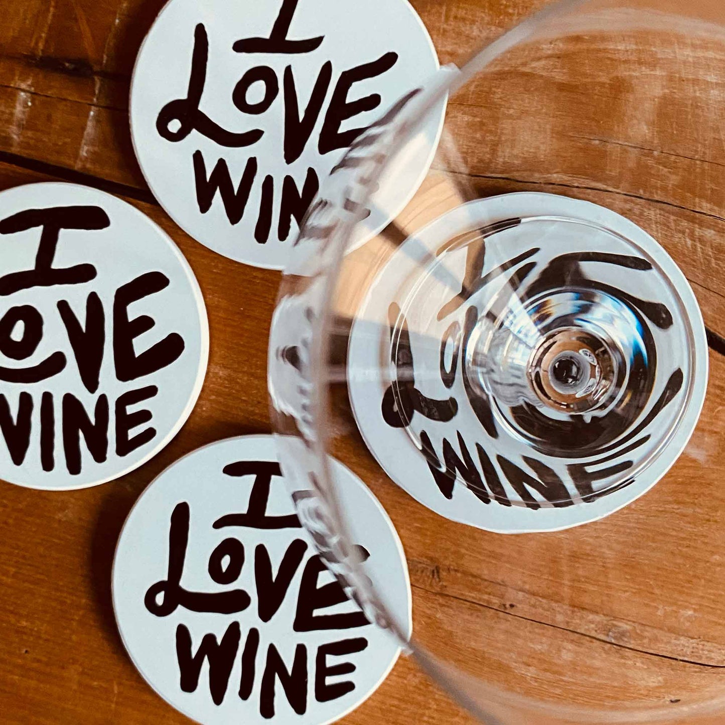 *SALE* I Love Wine - Coaster