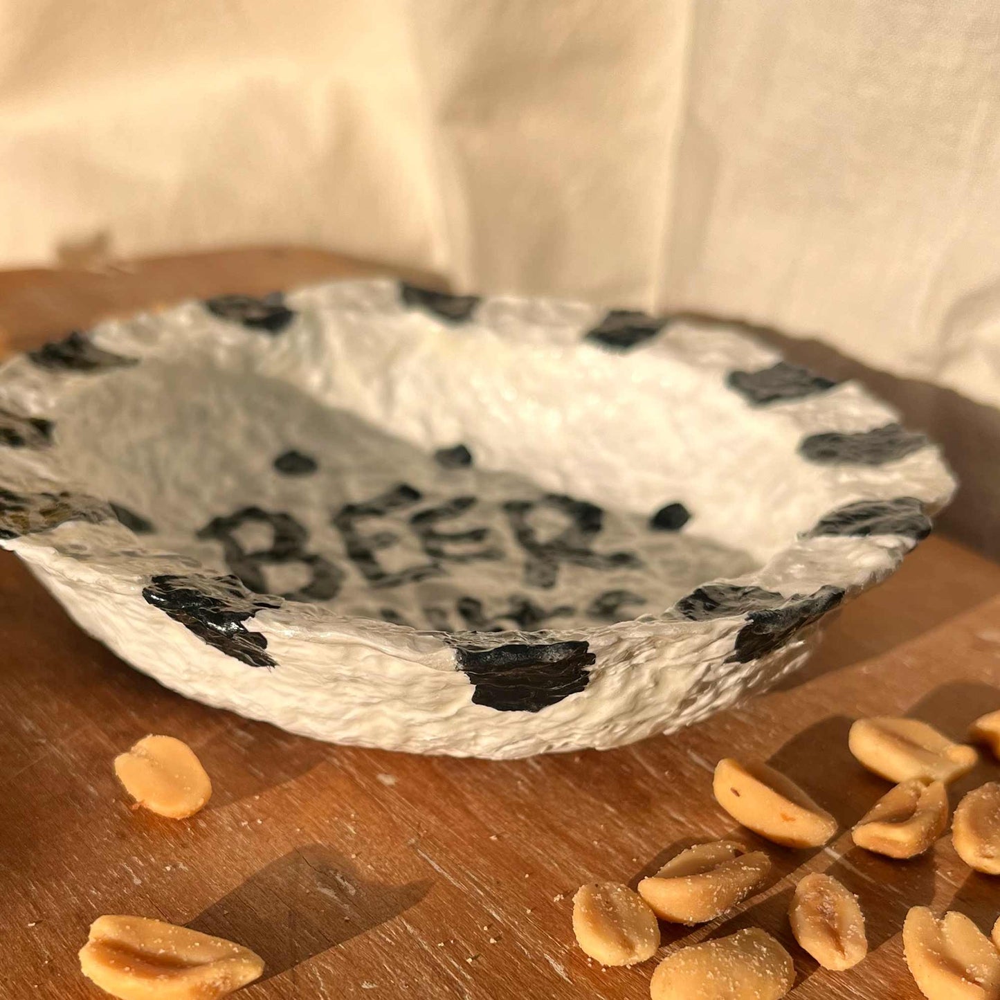 Beer Nuts - Papier-mâché Dish