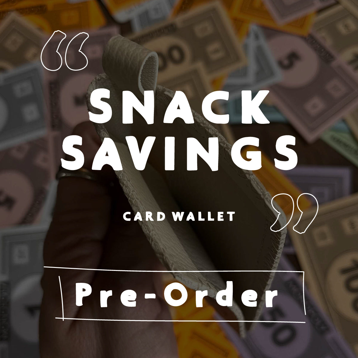 Snack Savings - Card Wallet