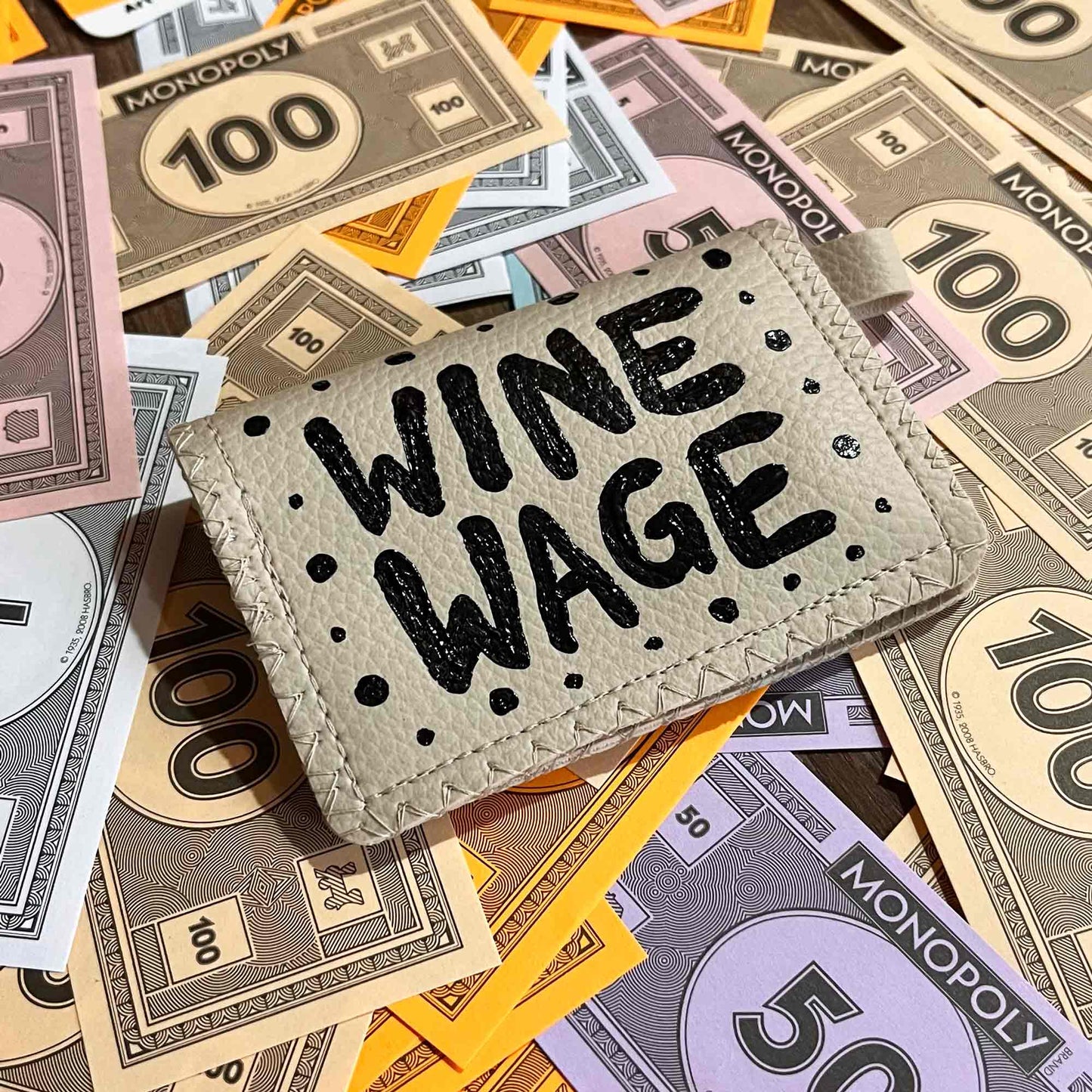 Wine Wage - Card Wallet