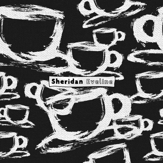 Sheridan Eveline - Brisbane Surface Pattern Designer - Black & White Pattern - Ya Mum's A Coffee Addict