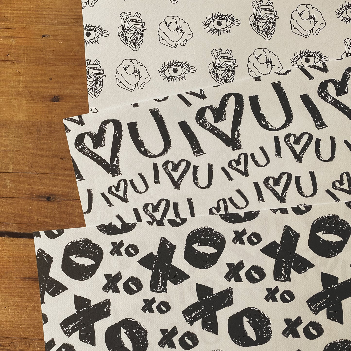 The Eye Heart Collection (6 Pack) - Gift Wrap