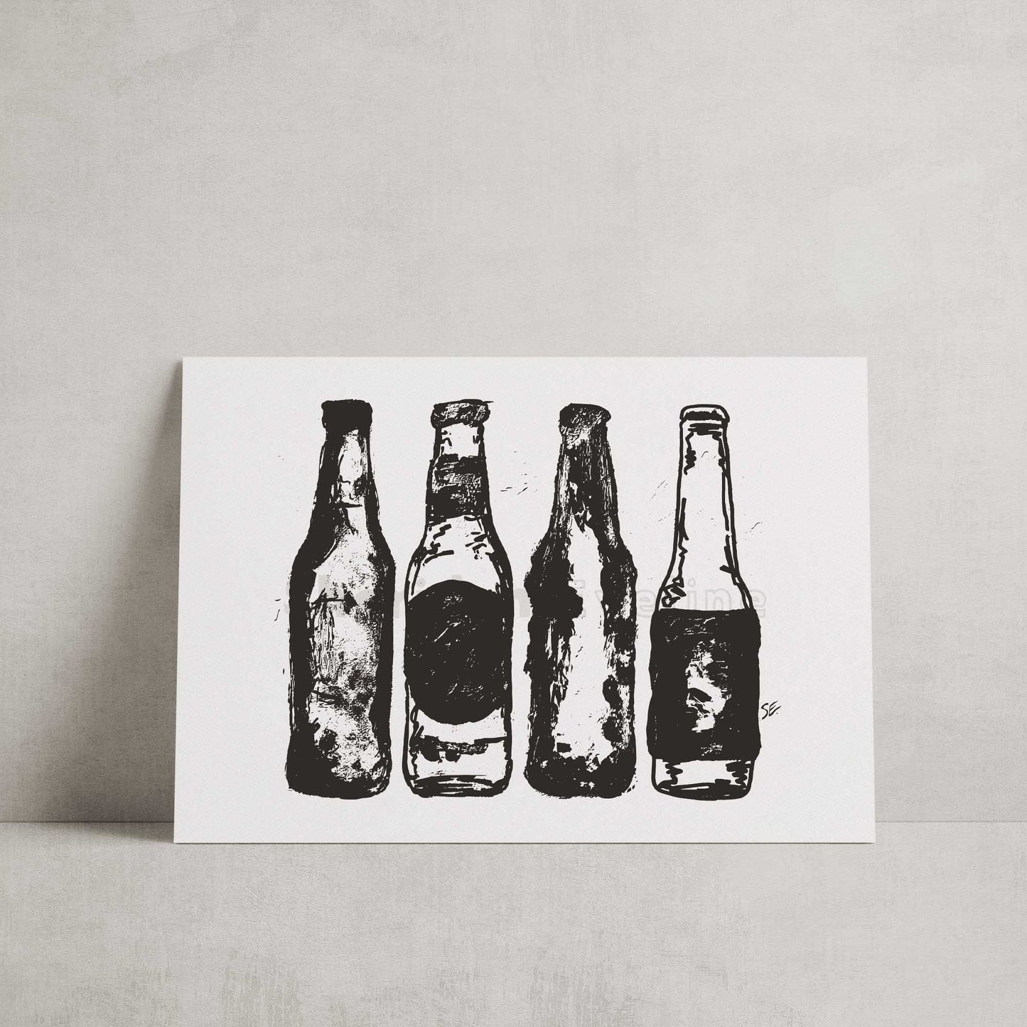 Oh Beery Me - Sheridan Eveline Art Print - Brisbane Artist