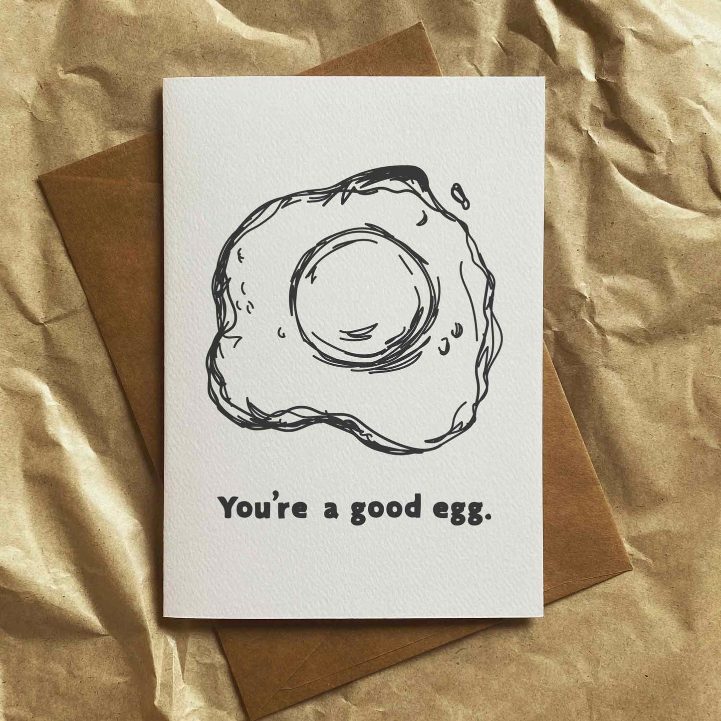 You're A Good Egg - Greeting Card Sheridan Eveline SECARD9